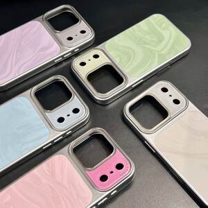 Solid Color Marble Pattern Phone Cases h5 Picture3