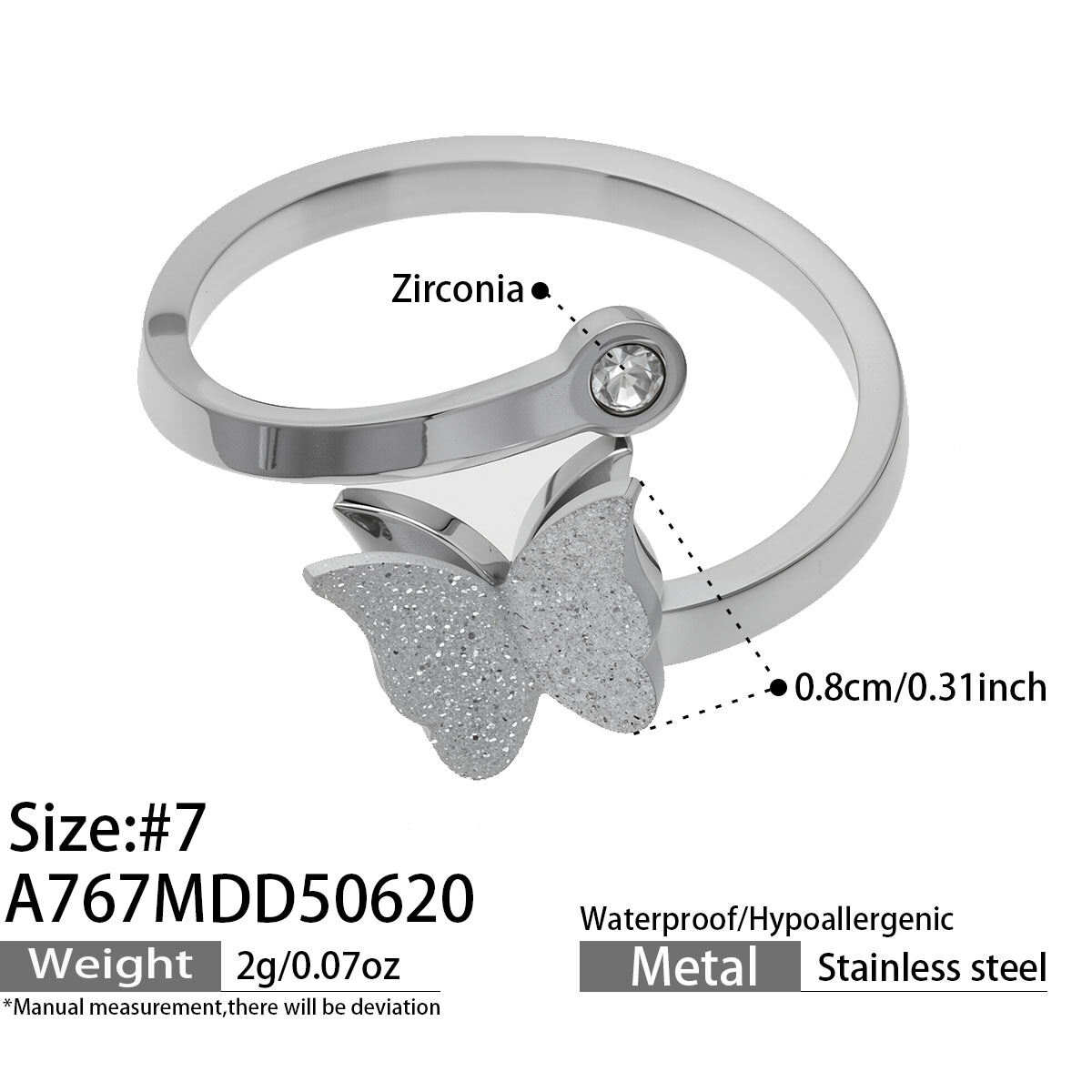 Stile 11/Misura dell'anello 7 Immagine6