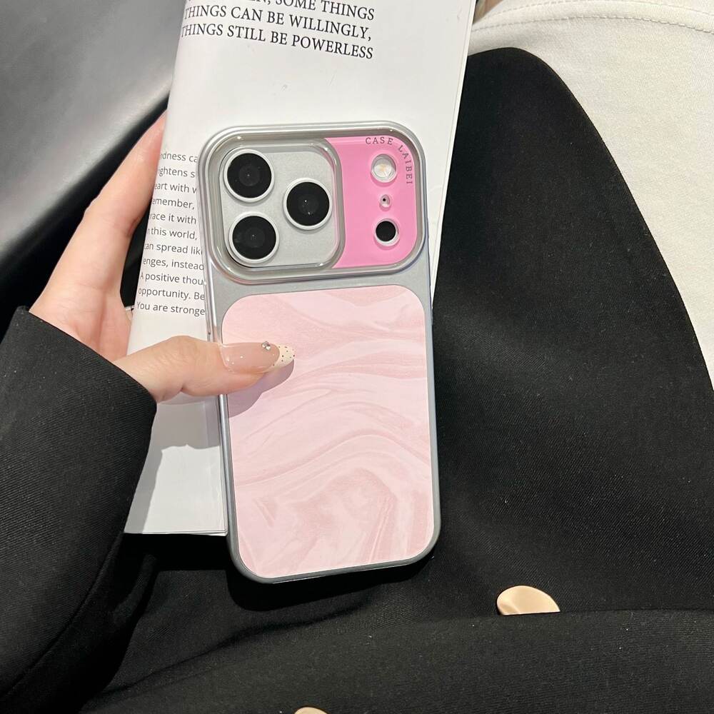 Solid Color Marble Pattern Phone Cases