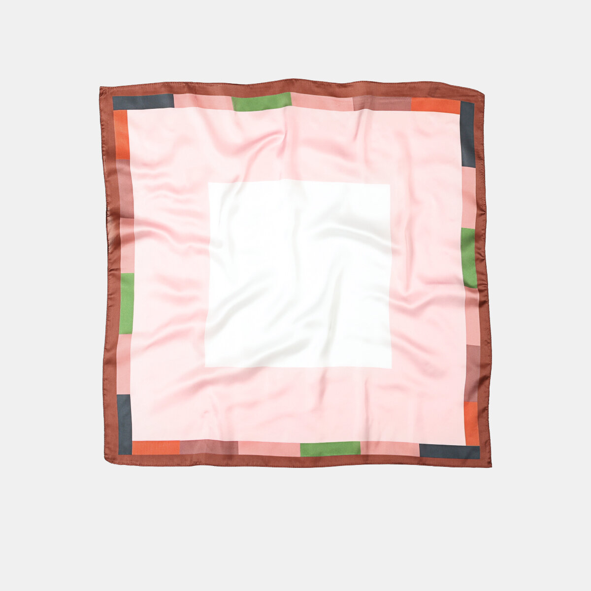 Sciarpe estive in poliestere della serie Simple, in colori misti, con forme geometriche, perfette per tutti i giorni.