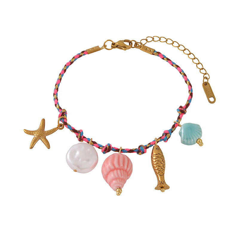 Romantic Series Vacation Oceanic Style Braided Rope Women's Braided Bracelets