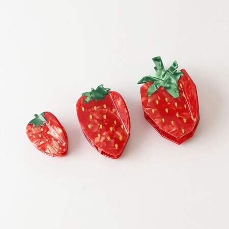 Simple Series Zoete Aardbei Acetaat Haarklauwen 2