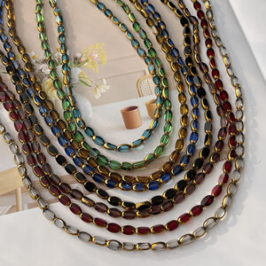 Classic Series Beads Crystal Women's Beaded Necklaces h5 Picture3
