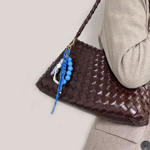 Simple Series Casual Patchwork Beads Gradient Color Resin Bag Charms h5 Picture2