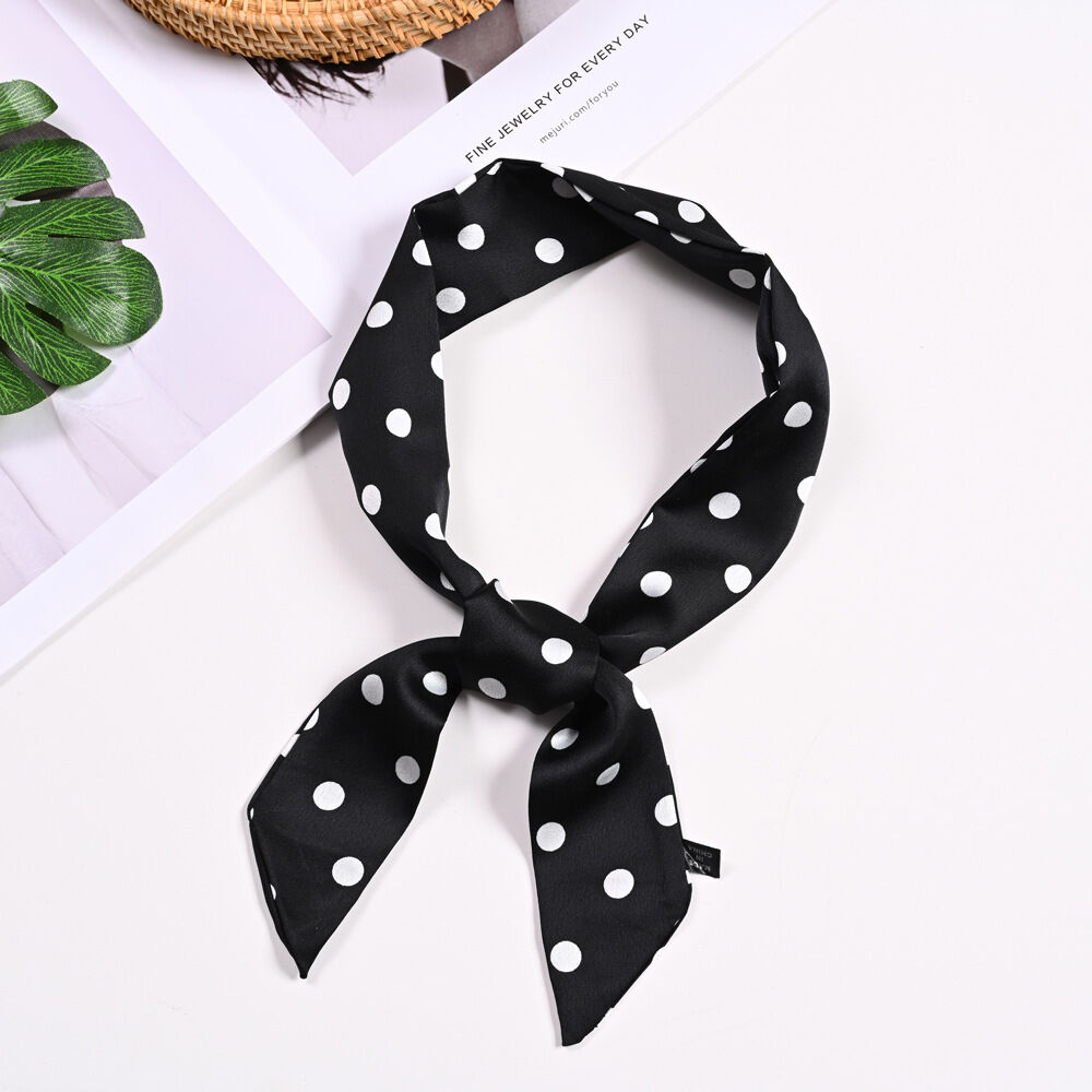 Simple Series Daily Polka Dots Mixed Color Geometric Shape Polyester Summer Scarves