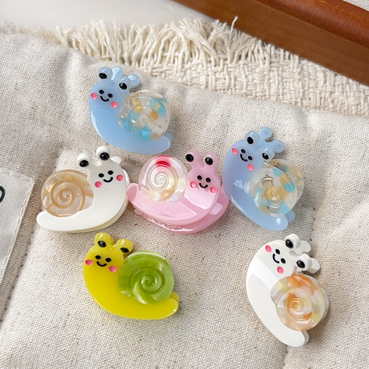 Simple Series Cute Animal Mixed Color Gradient Color Acetate Hair Claws