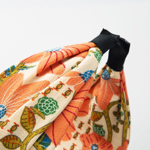 Ethnic Series Natural Flower Mixed Color Fabric Hair Bands h5 Picture3