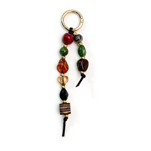 Simple Series Daily Irregular Shape Mixed Color Gradient Color Resin Bag Charms h5