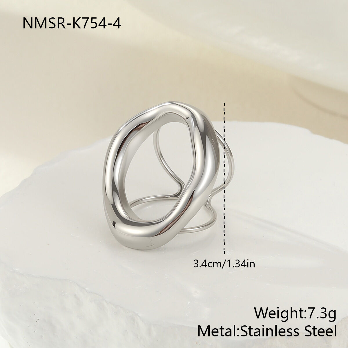 Anillo de color de acero NMSR-K754-4 Imagen8