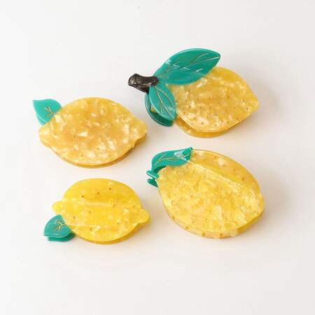 Simple Series schattige fruitkleurige acetaat haarklauwen