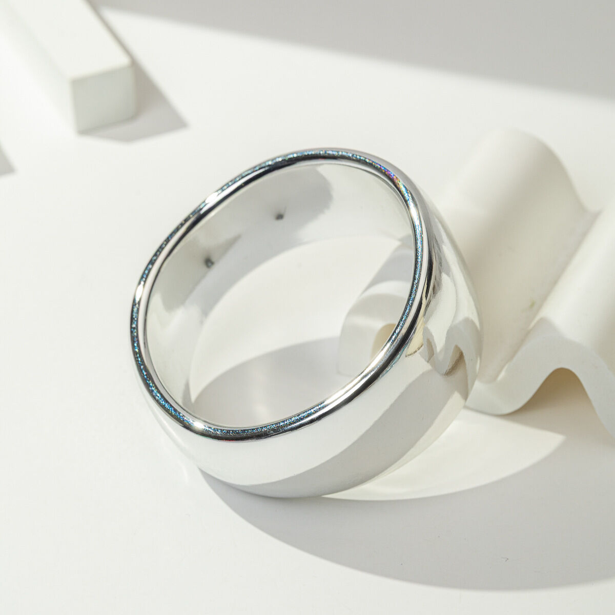 Simple Solid Color CCB Women's Bangles h5 