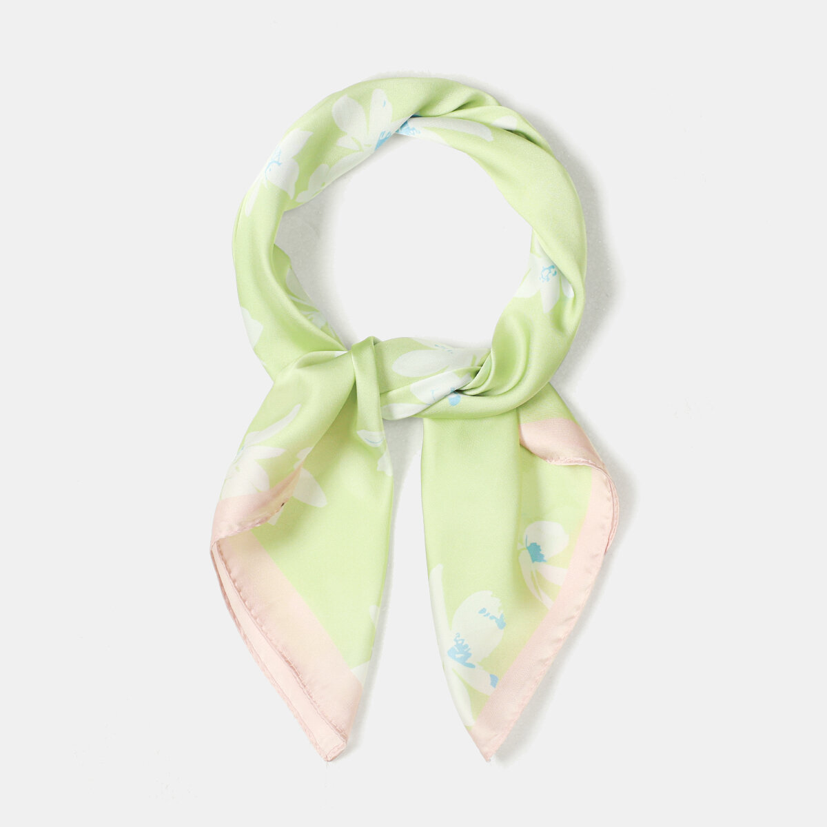 Simple Serisi Tatlı Çiçek Karışık Renkli Polyester Yazlık Şallar h5 Resim3