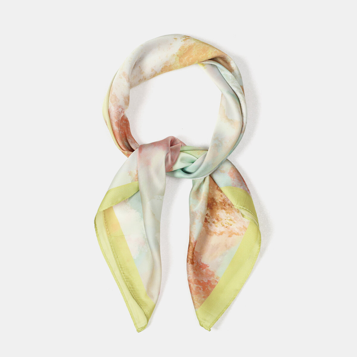 Sciarpe estive in poliestere con gradiente di colore misto, serie romantica, colore quotidiano. h5 Immagine3