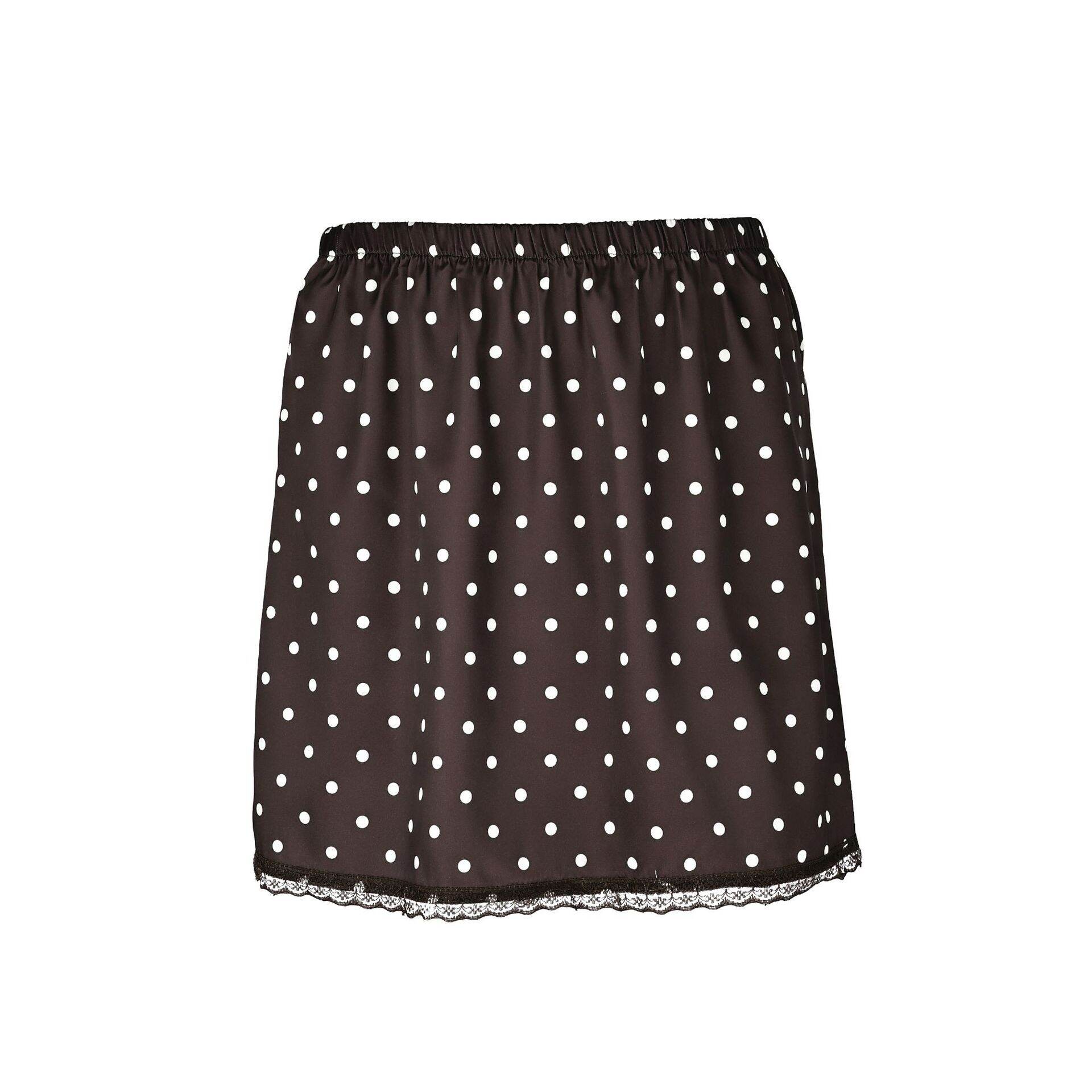 Simple Elegant Polka Dot Midi Skirt 2