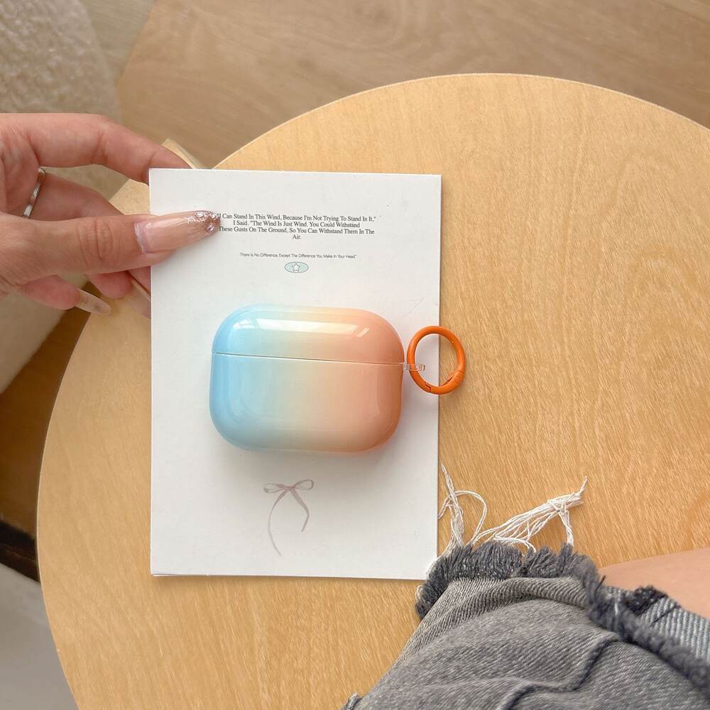 Mixed Color Gradient Color Earphone Case