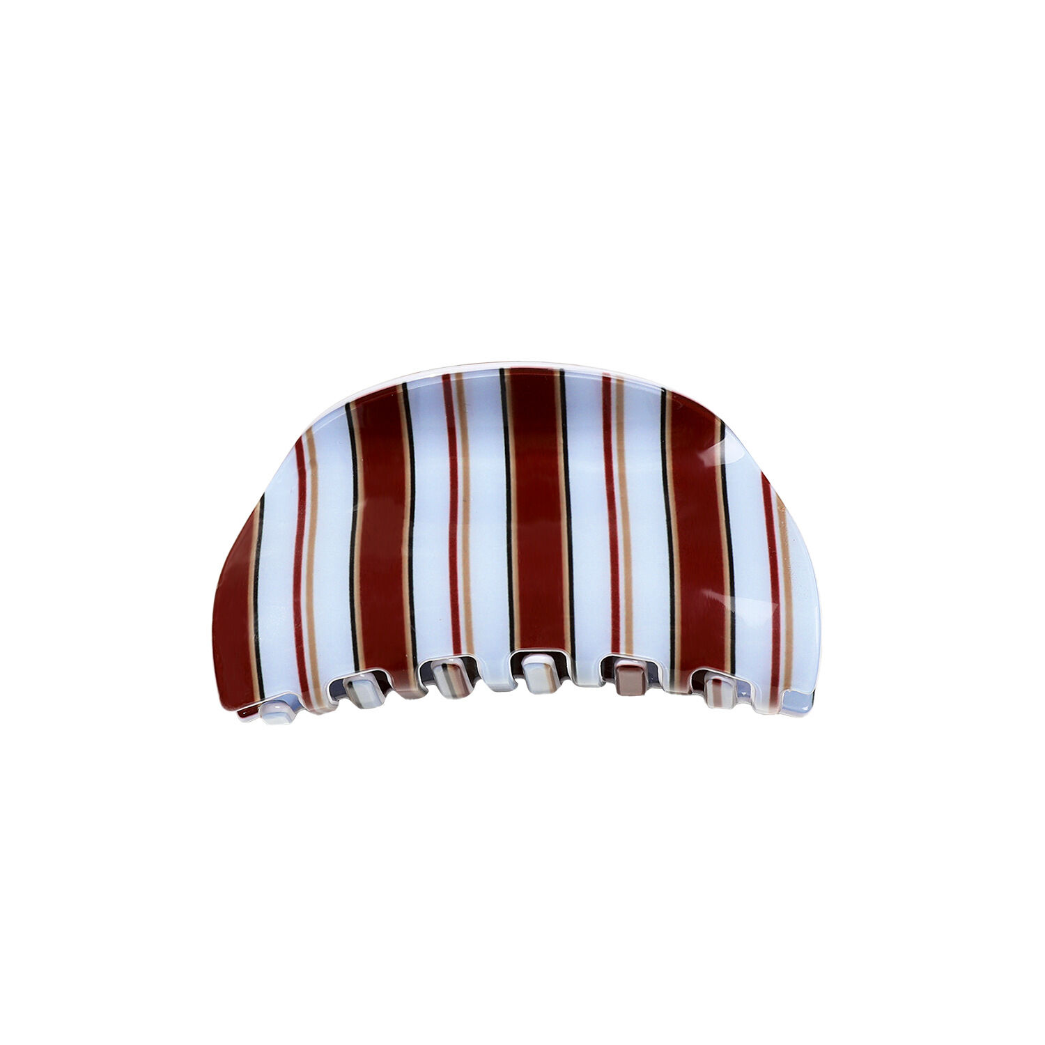 Simple Series Daily Stripe Mixed Color Acrylic Hair Claws 2
