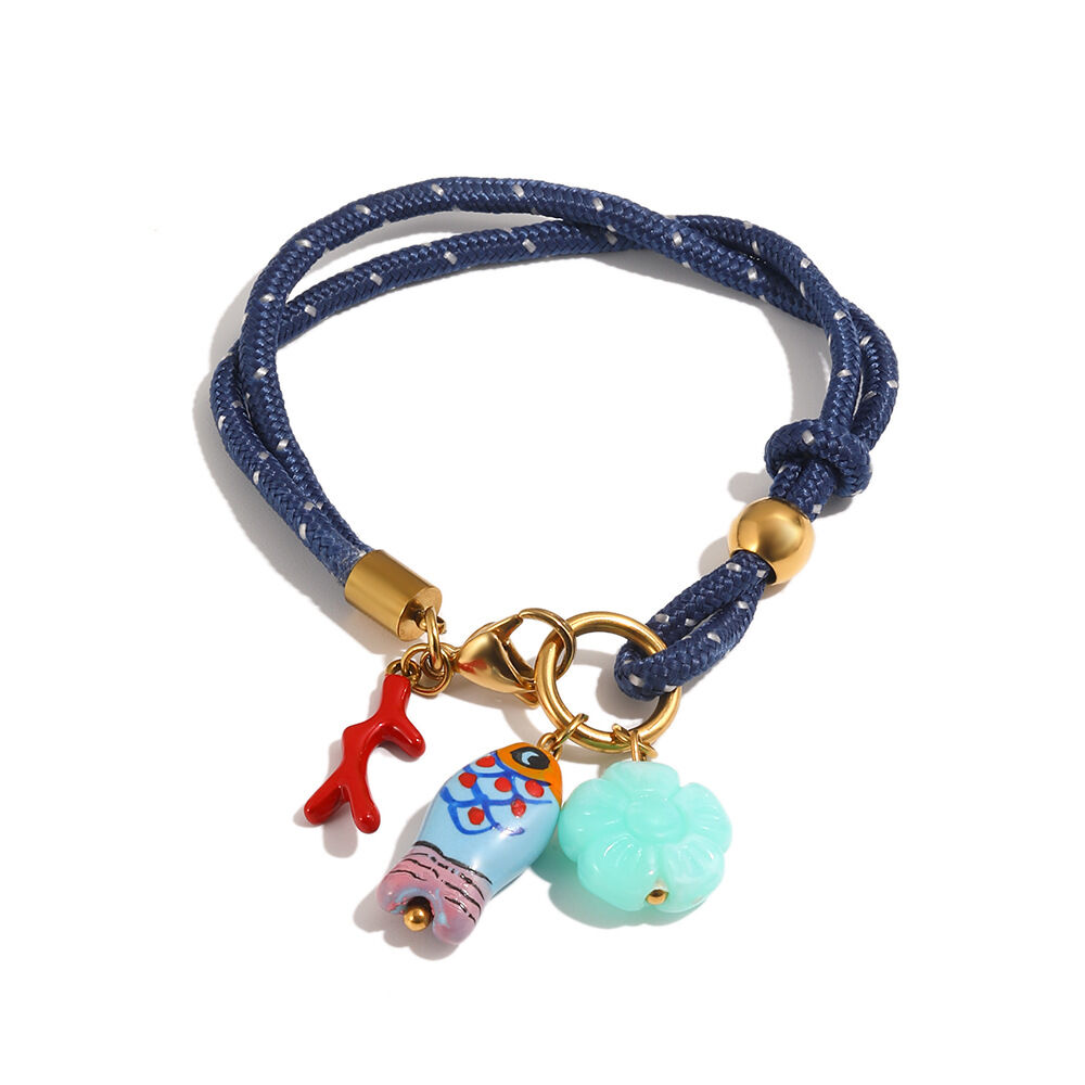 Ethnic Series Oceanic Style Fish Braided Rope Women's Braided Bracelets h5 Picture4
