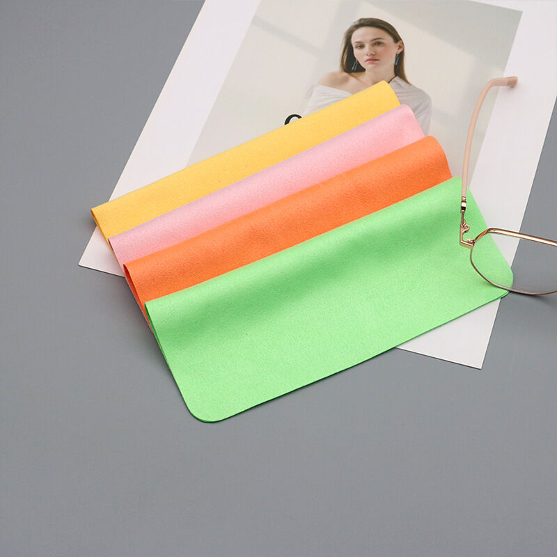Simple Serisi Günlük Düz Renk Mikrofiber Gözlük Temizleme Bezi h5 Resim3