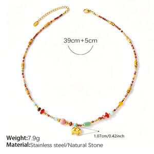 Simple Cute Miniature Elephant Stainless Steel Waterproof Gold Color Women's Pendant Necklaces h5