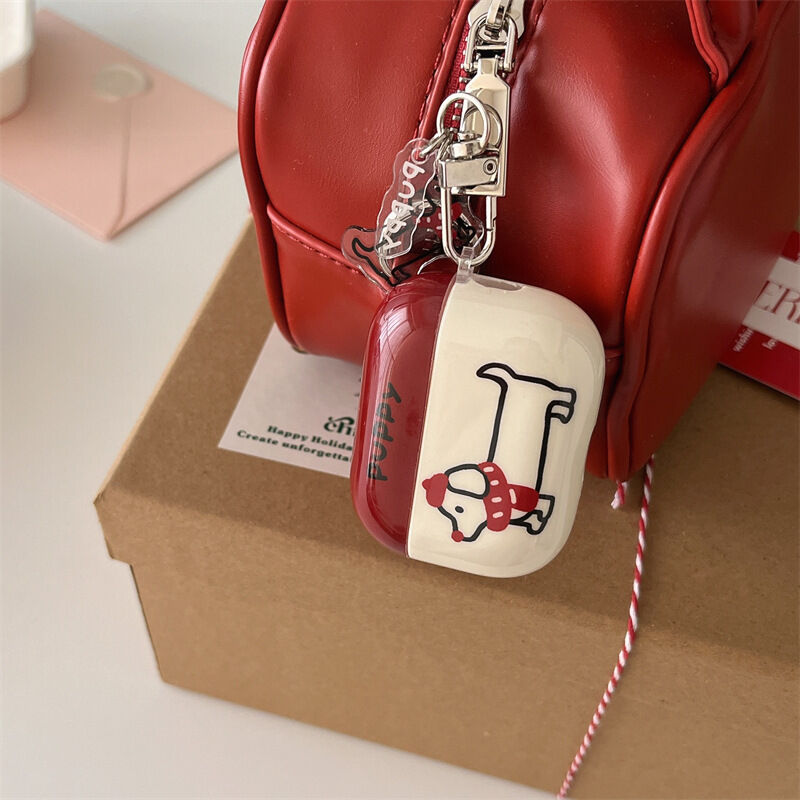 Animal Dachshund Cartoon Mixed Color Earphone Case h5Picture3
