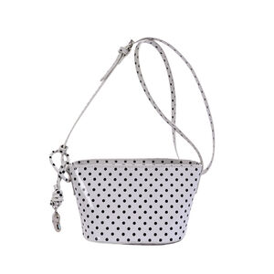 Sacs bandoulière femme en PU à pois style décontracté h5