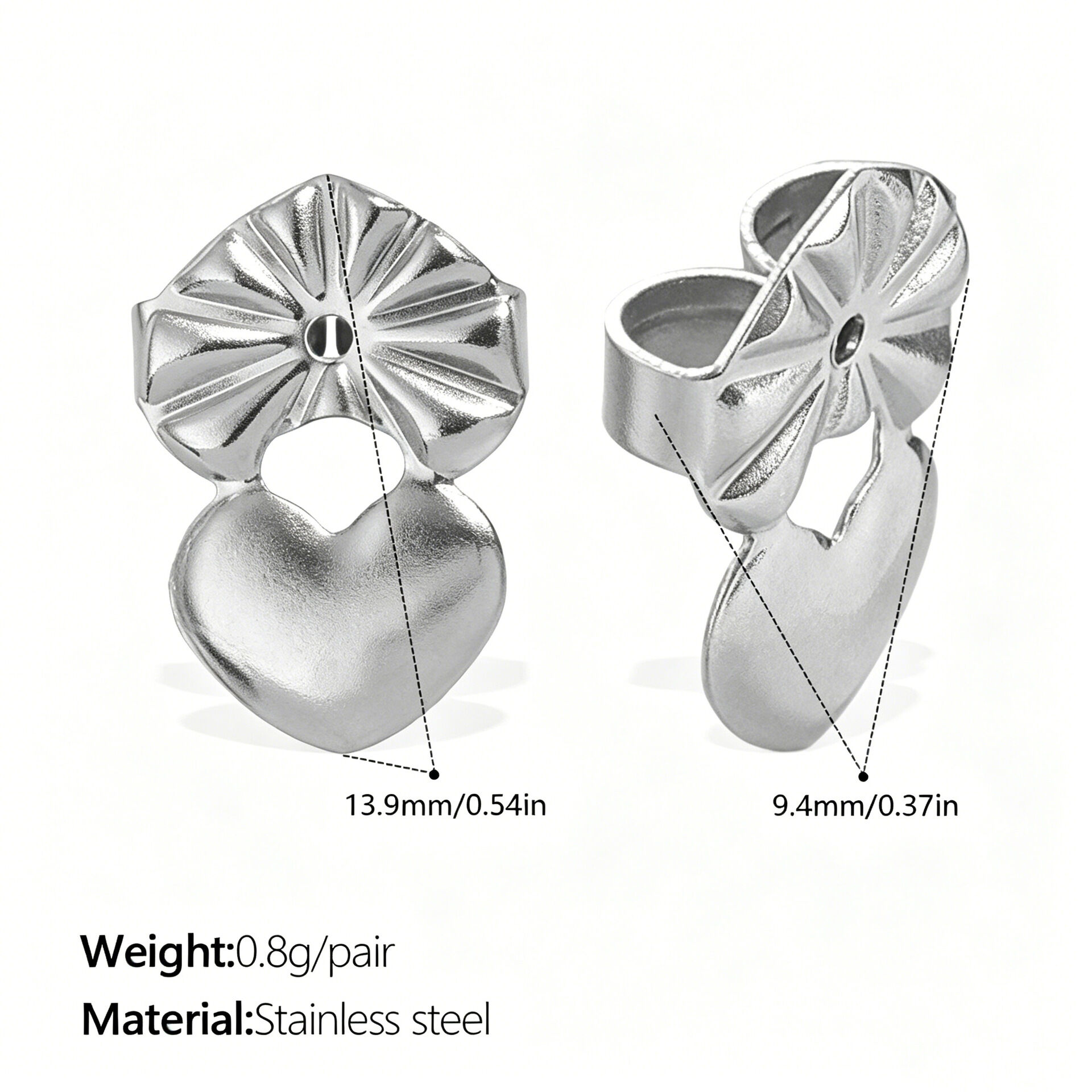 Silver Earplugs Picture4