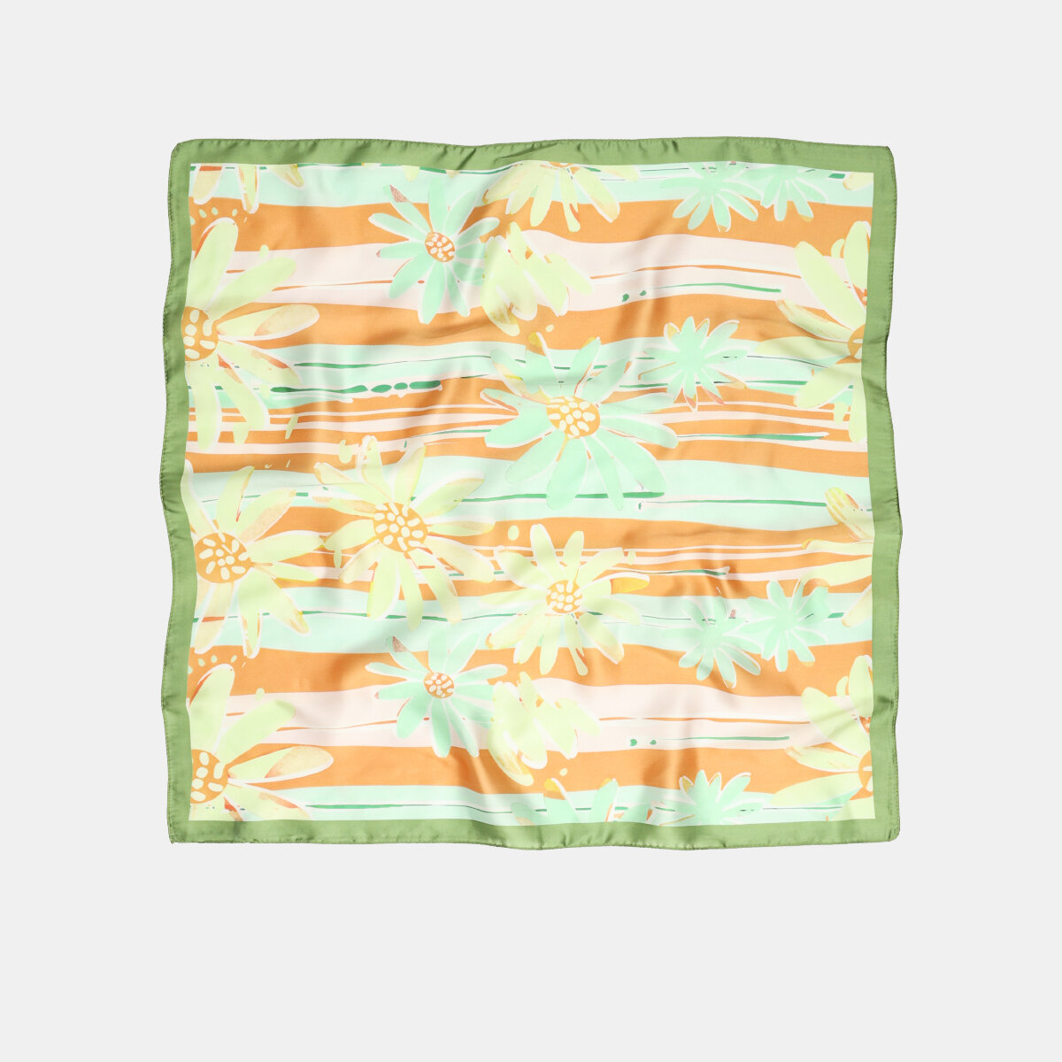 Simple Series Sweet Flower Mixed Color Polyester Sommerschals aus Polyester