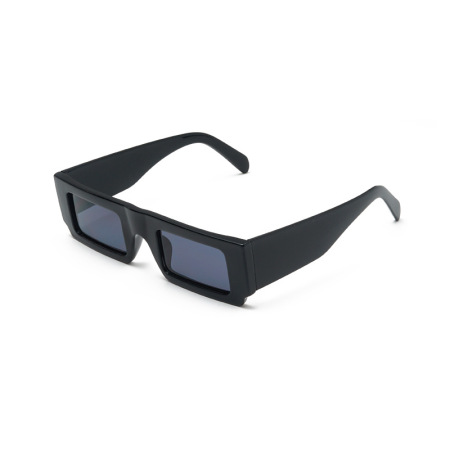 Simple Series Punk Sonnenbrille in Unifarben mit Leopardenmuster und Farbverlauf