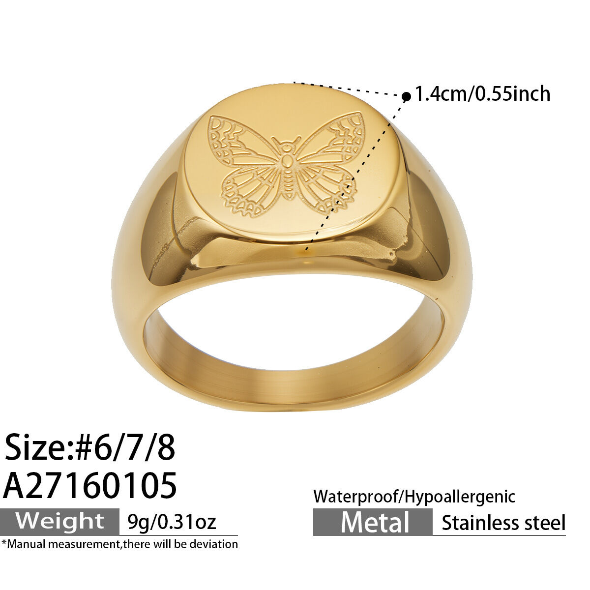 Stile 3/Misura dell'anello 6 Immagine3