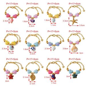 Cute Smiling Face Heart Oceanic Style Charm Bracelets h5 Picture4