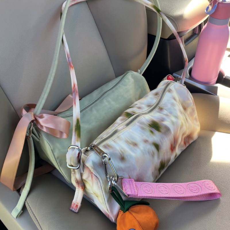 Casual Style Printed Solid Color Leopard Print Gradient Color Canvas Women's East-west Bag Picture7