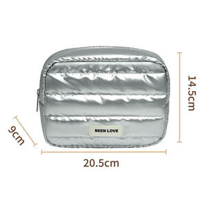 Simple Series Dagelijkse Effen Kleur Polyester Make-up Tassen h5