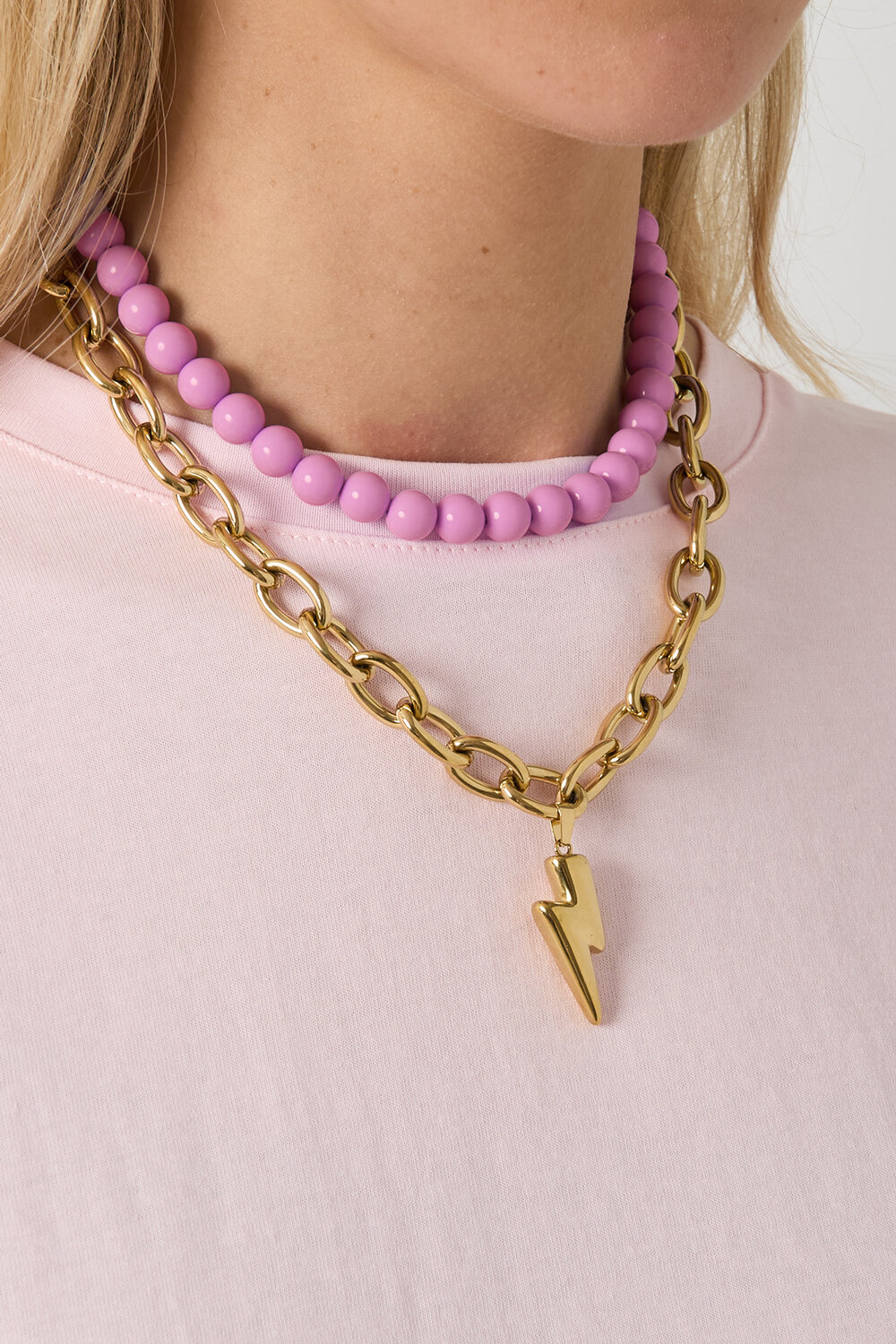 Lightning Pendant Necklace h5Picture2