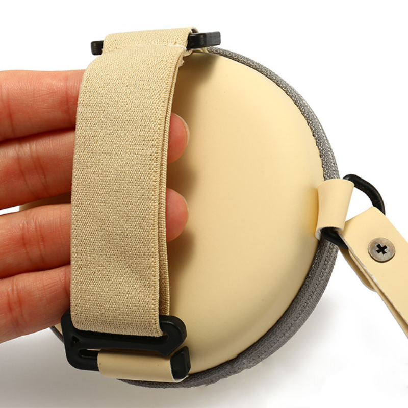 Simple Series Daily Solid Color Fabric Foldable Glasses Storage Box Picture8