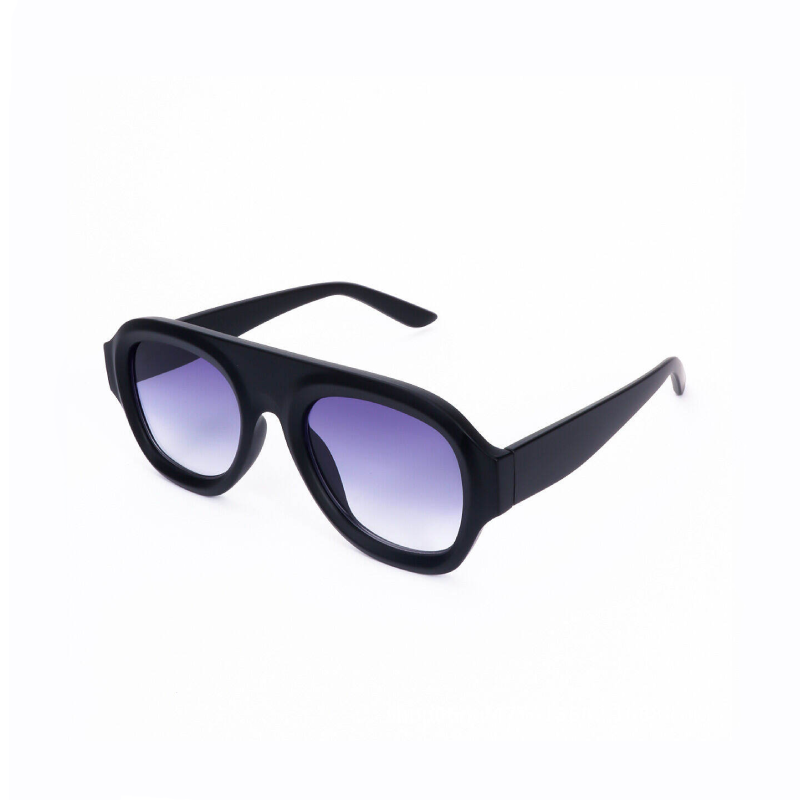 Simple Series Retro Sonnenbrille in Unifarben mit Farbverlauf 2