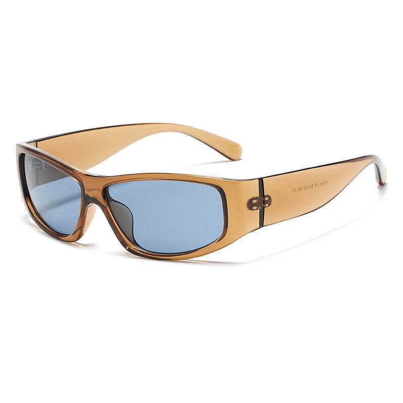 Gafas de sol sencillas de estilo casual con color liso degradado. 2