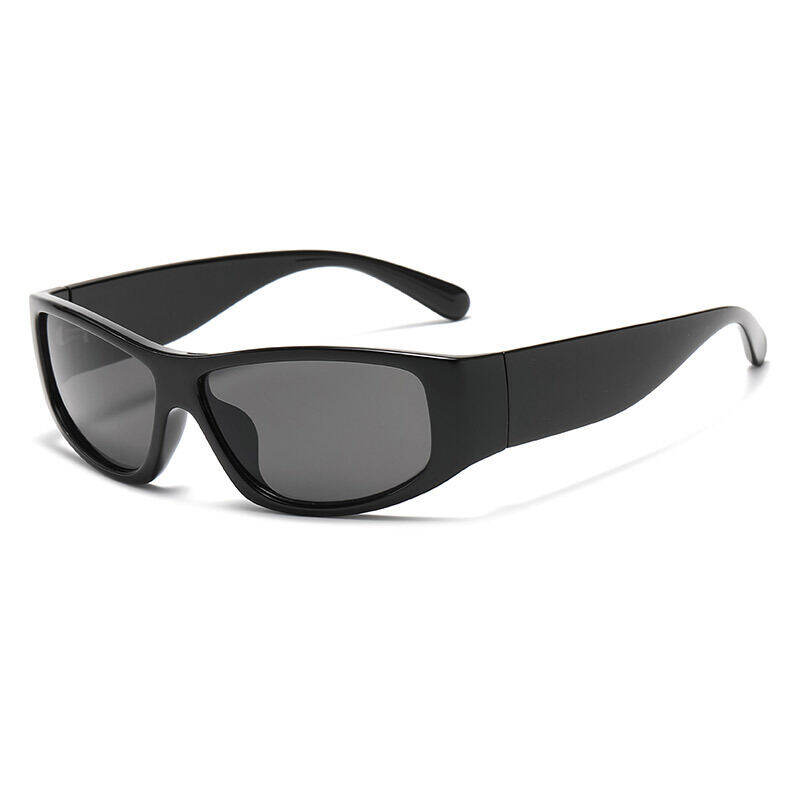 Gafas de sol sencillas de estilo casual con color liso degradado.