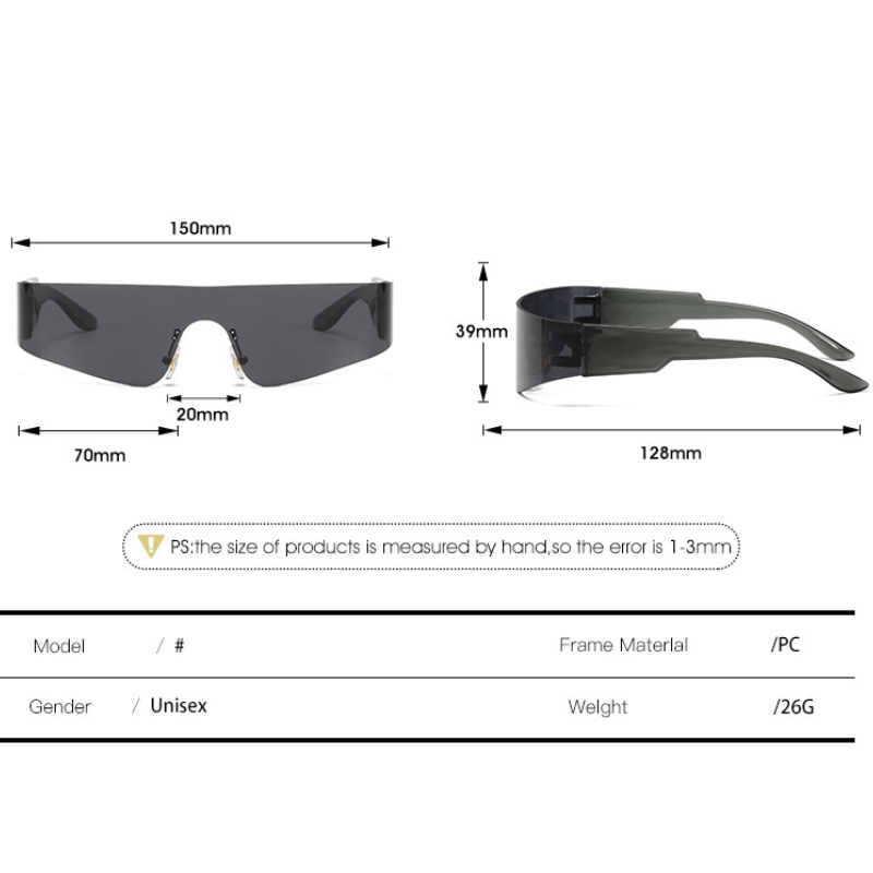 Occhiali sportivi/protettivi Simple Series Sports con colorazione sfumata Immagine3
