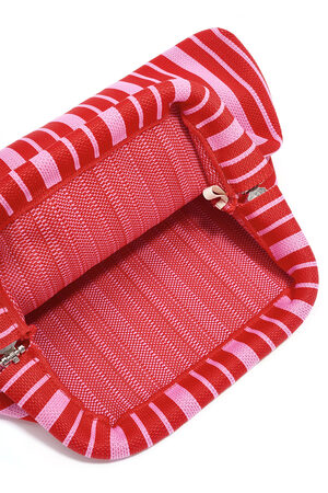 Sacs bandoulière rayés en polyester accessoires h5 Image4