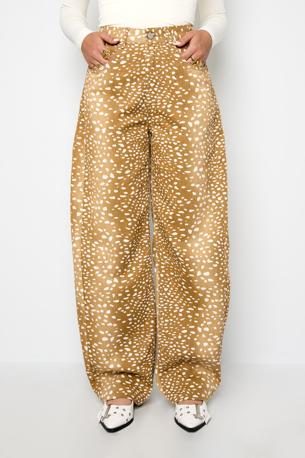 Jeans À Motif Cerf h5Image5