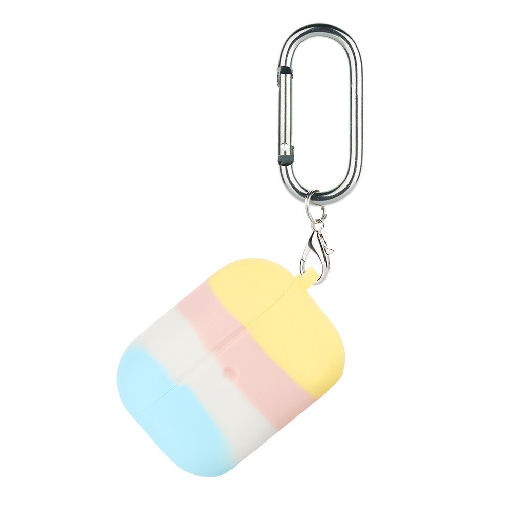 Colorful Striped Silicone Earphone Shell 2