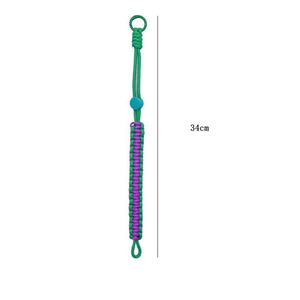Simple Series Casual Twist Mixed Color Woven Braided Rope Phone Chain h5 Picture4