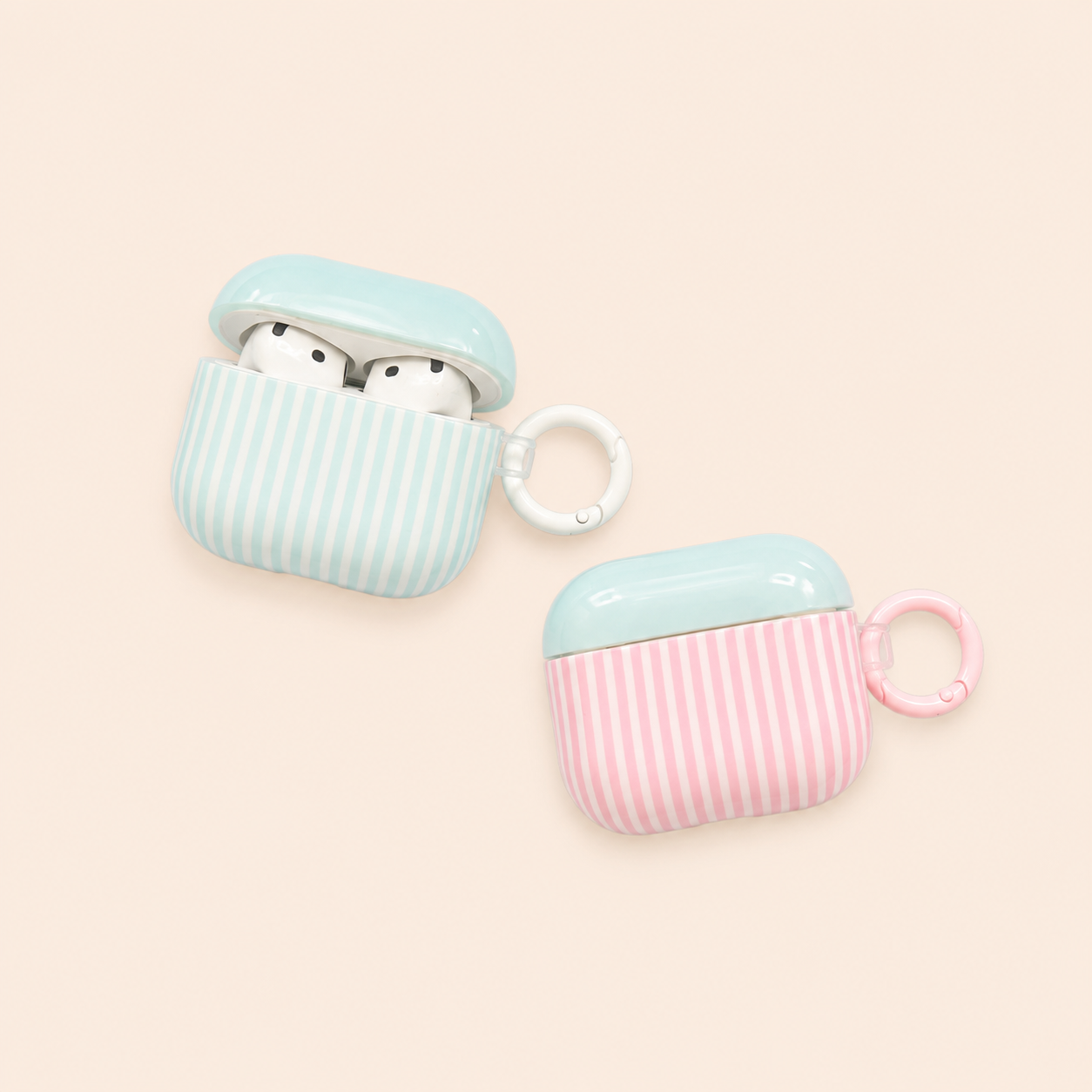 Stripe Mixed Color Lines Earphone Case