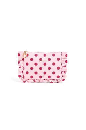 Makeup Bags Polka Dots Simple Polyester Daily Accessories h5 Picture6