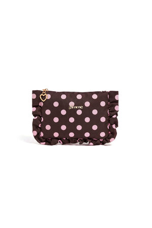 Makeup Bags Polka Dots Simple Polyester Daily Accessories h5 Picture4