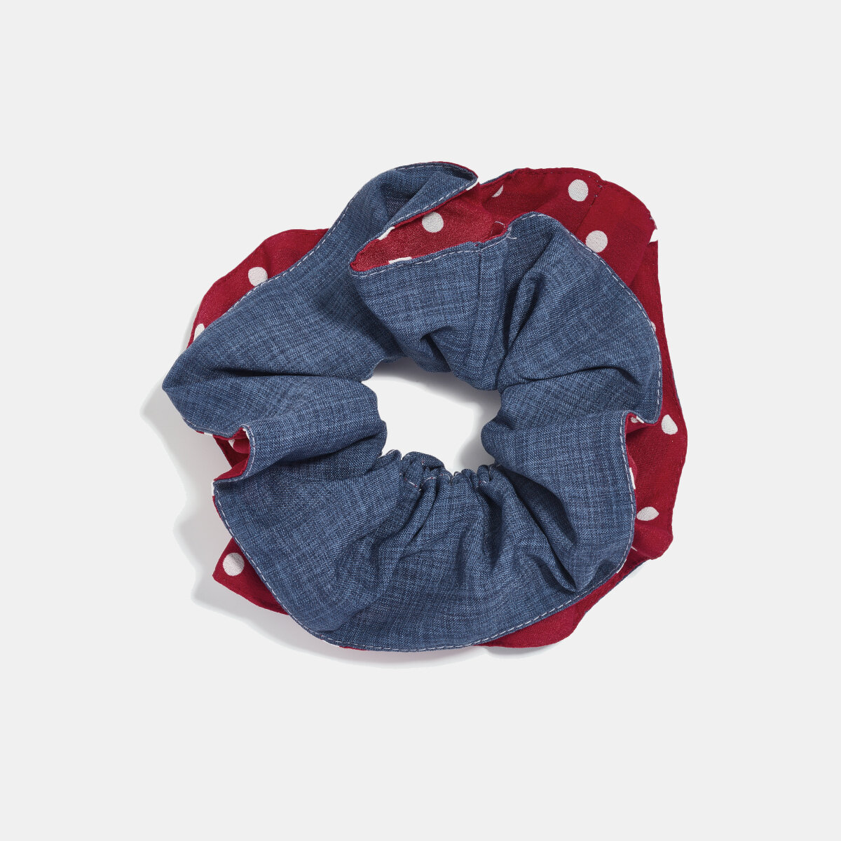 Simple Series Sweet Polka Dots Fabric Scrunchies