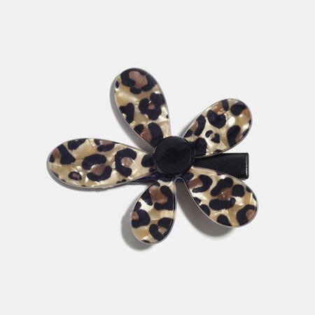 Simple Series Sexy Leopard Print Acrylic Women's Hair Clips 2