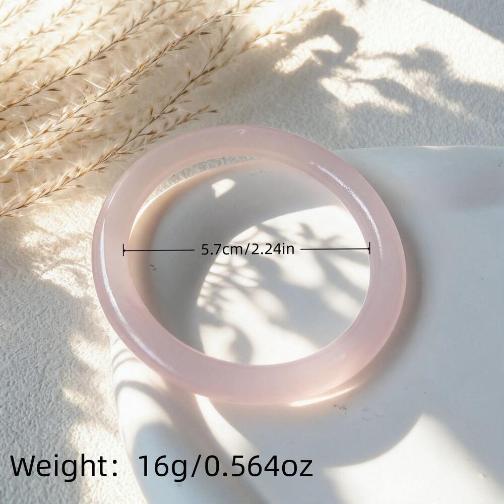 Brazaletes de resina con degradado de color para mujer Imagen5