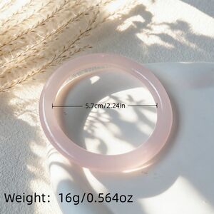 Brazaletes de resina con degradado de color para mujer h5 Imagen5