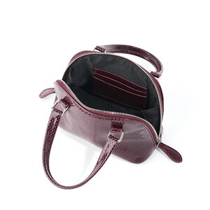 Bolsos de mano de mujer de PU de color liso estilo Old Money h5 Imagen3